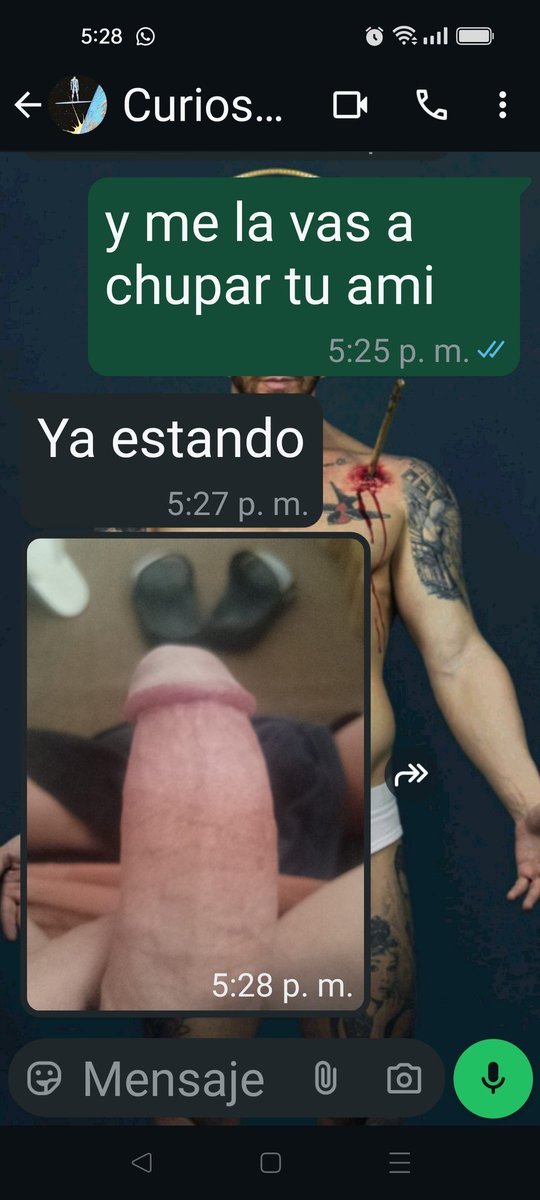 Angelcaido691's tweet photo. el hetero curioso trae ganas ... https://t.co/HeBgphEVND