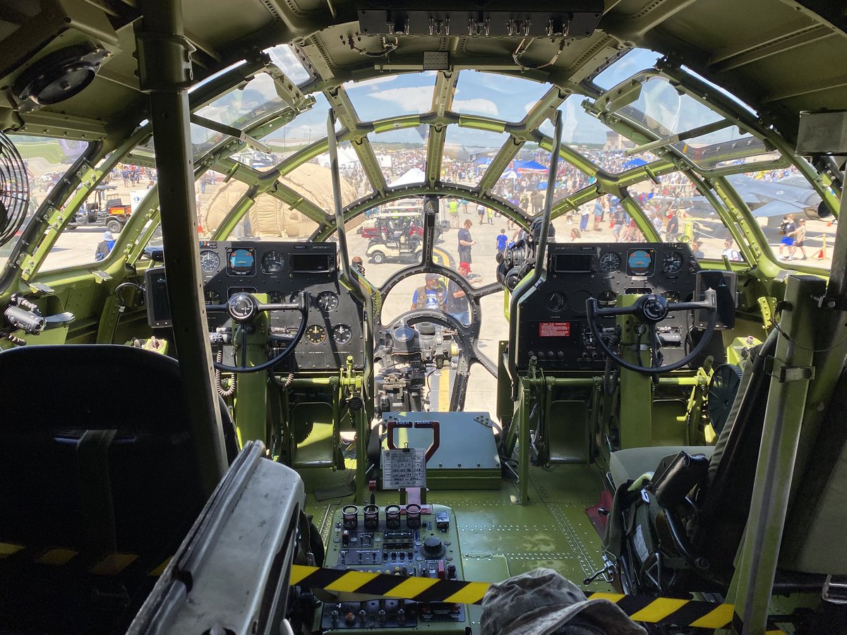 WDNFProductions's tweet photo. What an absolutely BEAUTIFUL day at @jointbasemdl for the Power In The Pines Air Show ✈️
#b29doc #b29 #b25 #b25mitchell #usaf #navy #marines https://t.co/El0rNLYpXg