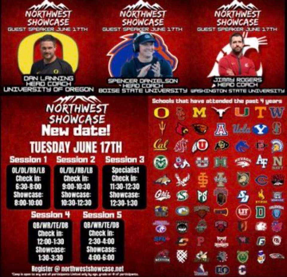 I will be attending <a href="/THENWSHOWCASE/">Northwest Showcase</a> 
Excited to work!!