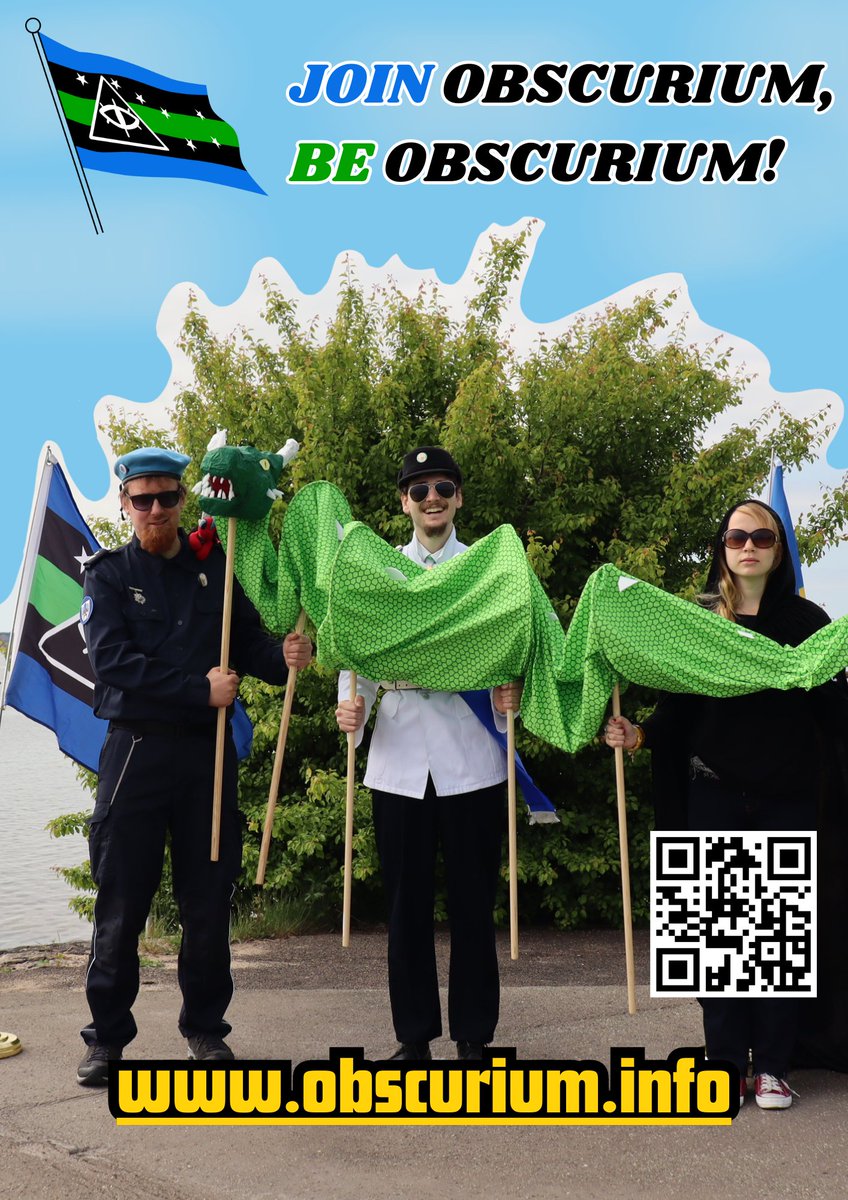 Become an Obscurian Citizen today - Join the most obscure micronation there is!
youtu.be/Qs1YGFCzm08
#micronations #micronation #obscurium #dragons
