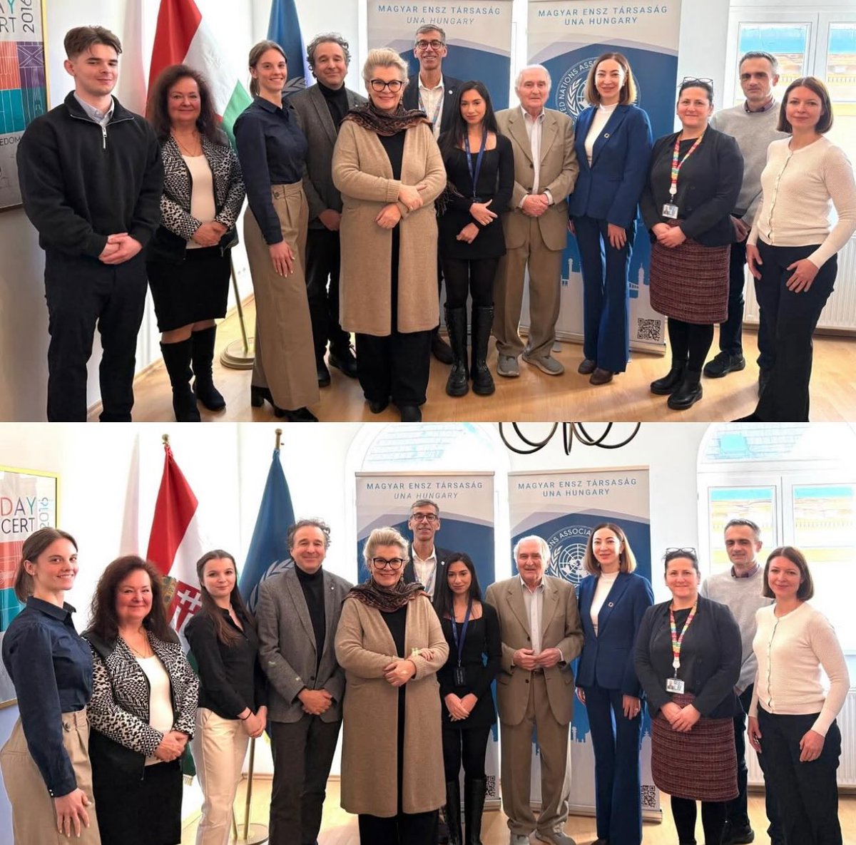 United Nations Association of Hungary (@unahungary) on Twitter photo President of <a href="/unahungary/">United Nations Association of Hungary</a>, Ambassador <a href="/KatalinBogyay/">Ambassador Bogyay</a> , welcomed UN agency representatives in Budapest. Planning for future collaboration to raise awareness of the UN’s field work has begun.👏 President of <a href="/unahungary/">United Nations Association of Hungary</a>, Ambassador <a href="/KatalinBogyay/">Ambassador Bogyay</a> , welcomed UN agency representatives in Budapest. Planning for future collaboration to raise awareness of the UN’s field work has begun.👏