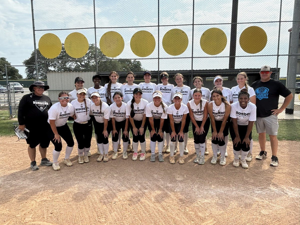 Sunday workout today in Hallettsville at the City Park. 20 in attendance between Bombers Gold 16U LS HTX and Bombers 18u Lonestar. We are pretty spread out the state of Texas.  Still have several left in the playoffs competing for a state title
