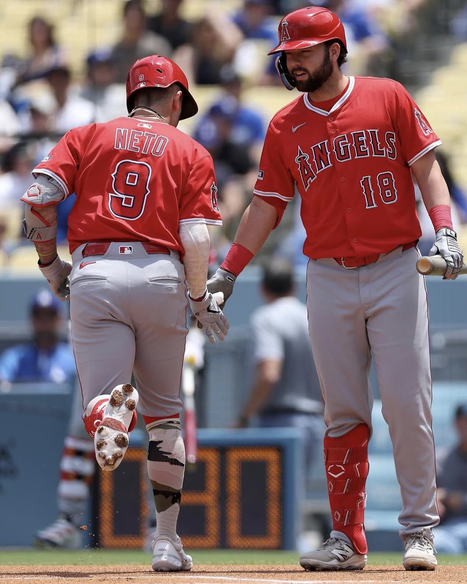 The Angels are the first team to sweep the Dodgers at home since 2023.

(H/T: <a href="/JeffFletcherOCR/">Jeff Fletcher</a>)