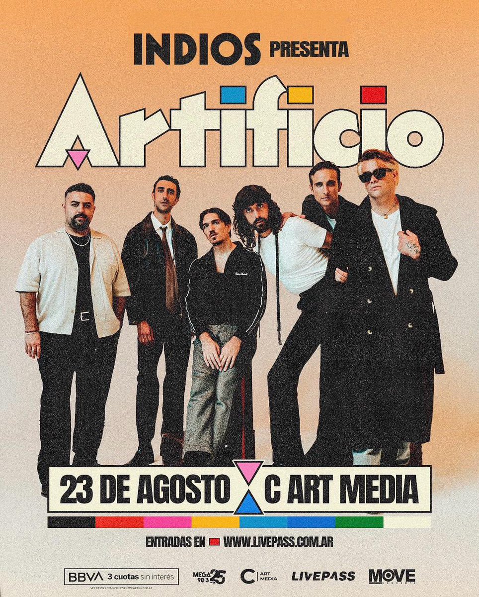 y así, instantáneo, Show presentación!!

livepass.com.ar/events/indios-…