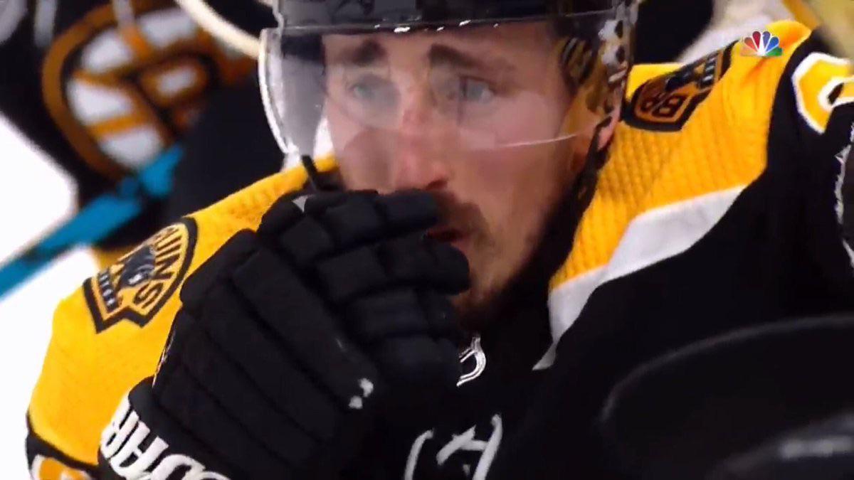 Every #NHLBruins hearing Edzo mentioning Marchand always showing up in big games immediately seeing this in their brain. #FLAvsTOR #NHLonTNT