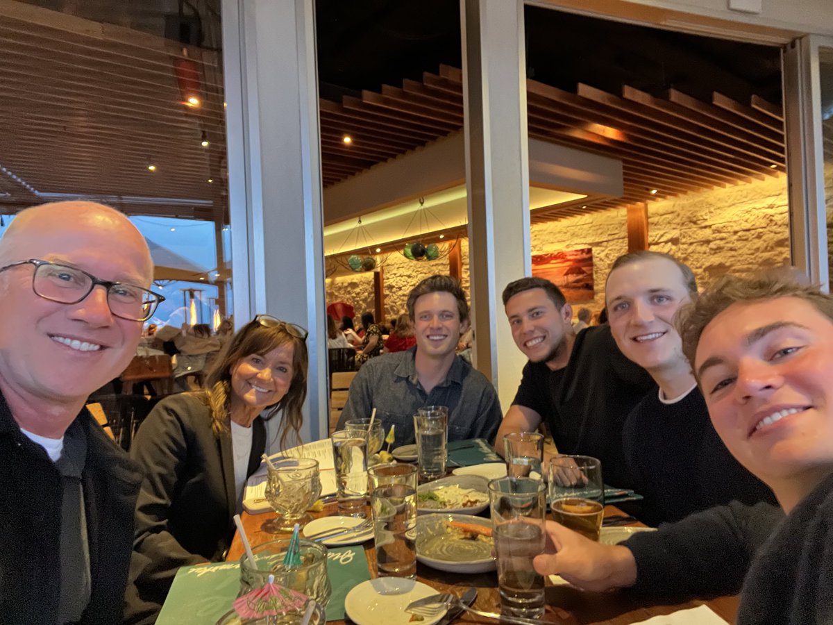 Hanging with Will and his crew.