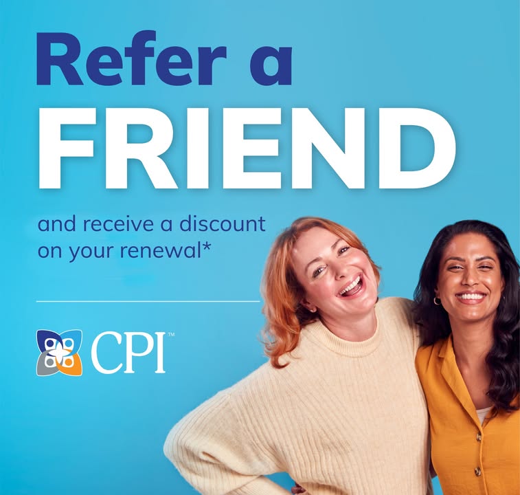 cpi_anz's tweet photo. Refer a friend and receive 20% off an instructor renewal! 📖 

We would like to offer you 20% off one instructor renewal course when you refer us to a friend or colleague at a new organisation. Find out more 👉 https://t.co/4ZdnEveaRY https://t.co/Rq2AUPbxwr