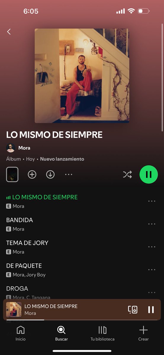 MORA ESTÁS MUY LOCO COMO VAS A SACAR UN ÁLBUM ASÍ DE LA NADA