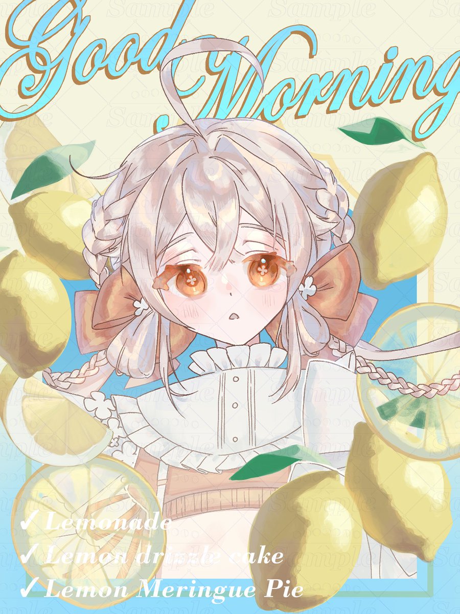 white_sugaro0's tweet photo. 🍋

𝐆𝐨𝐨𝐝  𝐦𝐨𝐫𝐧𝐢𝐧𝐠 ．☀️

レモンが美味しい初夏に
爽やかなおはようフレーム
DLはツリーのリンクで

✦RP+♡で利用可

 #Vtuber素材 
 #IRIAM素材 https://t.co/20EE4VVhQS