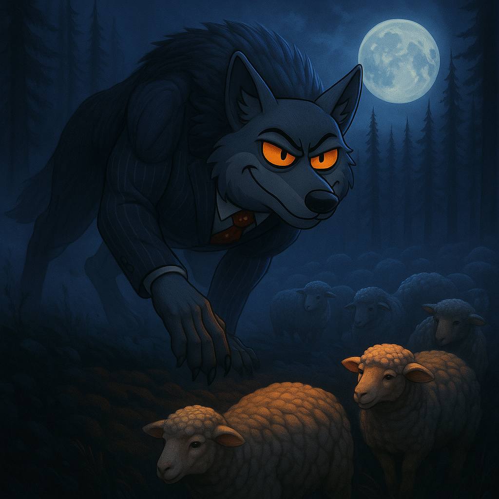 LupusTheWolfSol's tweet photo. Join the hunt or watch from the sidelines.

But remember: while sheep move in herds, wolves move in for the kill. https://t.co/a5oXxU8tf2