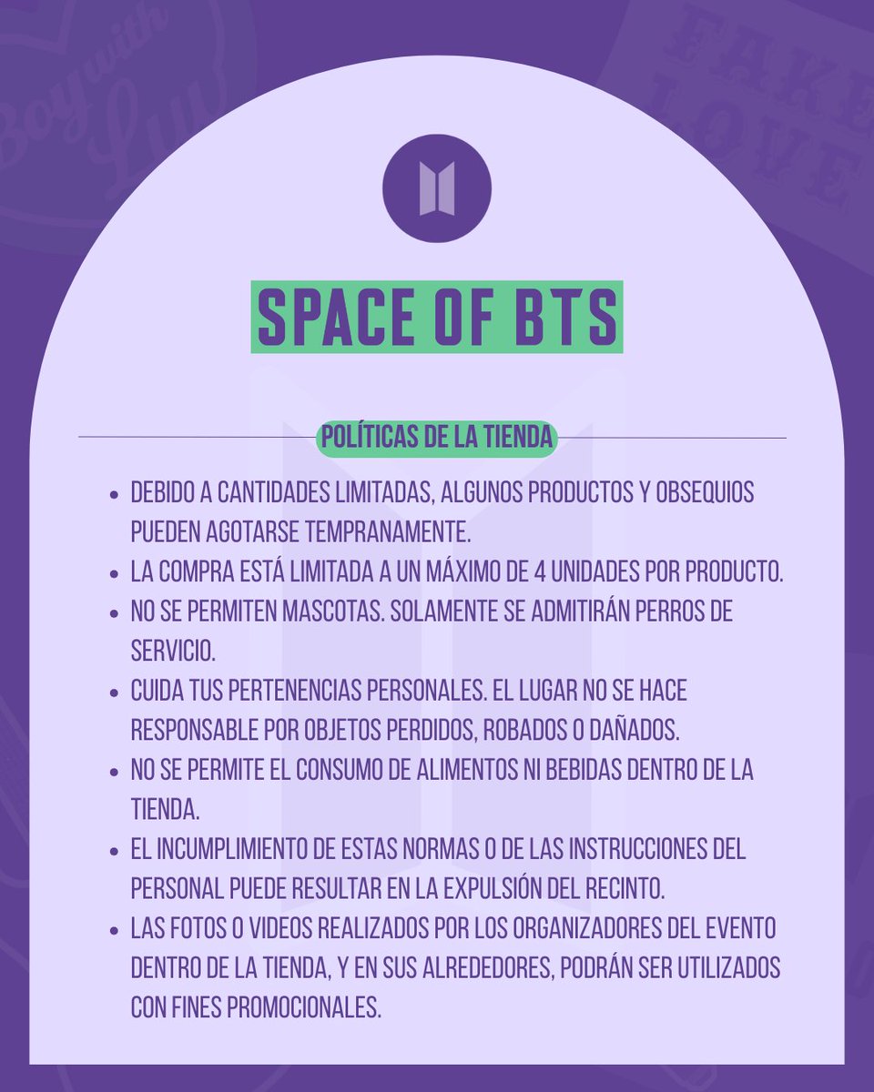 Únete a nosotros en BTS POP-UP: SPACE OF BTS IN MEXICO CITY
 ¡Aparta la fecha! 🗣️

-FASE 1(12 JUN - 11 JUL) : spaceofbts_fase1.eventbrite.com.mx
-FASE 2(12 JUL - 10 AUG) : spaceofbts_fase2.eventbrite.com.mx

¡Prepárense para esta increíble experiencia! 💜

 #BTS #SPACEOFBTS #SPACEOFBTSINMEXICOCITY