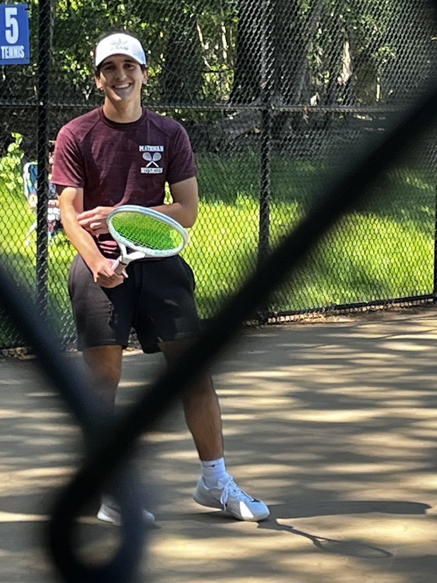 🎾 Monmouth County Championships 🎾
Congrats to Mark Mallozzi — 4th Place finish at 3rd Singles!