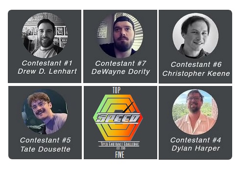 OpenContract's tweet image. CONGRADULATIONS TO OUR TOP 5!