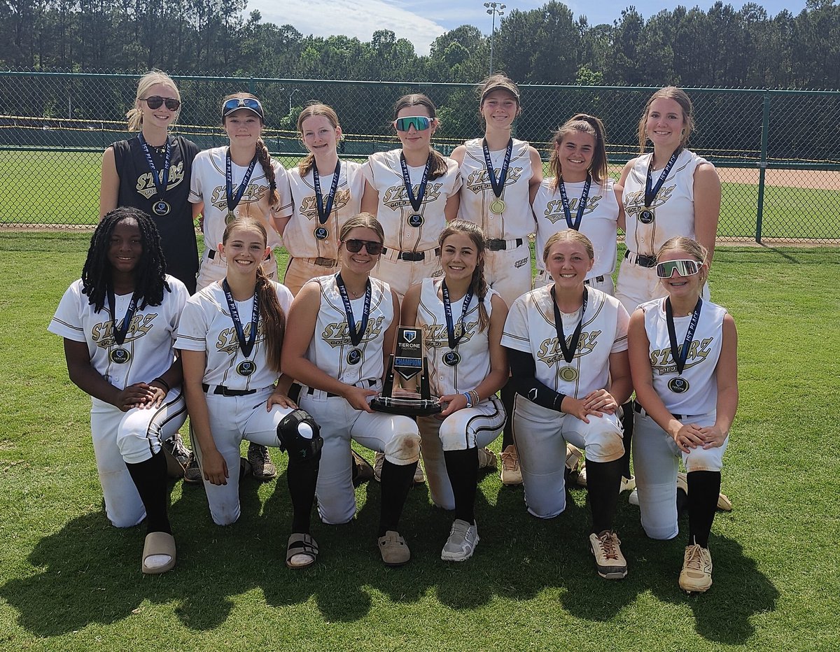 Starz Gold 14u (Bunn) (@starzgold_14u) on Twitter photo This crew opened their season STRONG, going 5-0 for the weekend! Way to go ladies!! 🖤💛 Can't wait to see y'all on the field again in a couple weeks!
<a href="/StarzGold/">StarzGold</a> <a href="/CoachBrandon24/">Brandon Perks</a> <a href="/TierOneFP/">Tier One Fastpitch</a> This crew opened their season STRONG, going 5-0 for the weekend! Way to go ladies!! 🖤💛 Can't wait to see y'all on the field again in a couple weeks!
<a href="/StarzGold/">StarzGold</a> <a href="/CoachBrandon24/">Brandon Perks</a> <a href="/TierOneFP/">Tier One Fastpitch</a>