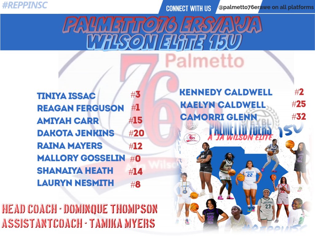 Dominque Thompson, CAA, MS (@djt11030) on Twitter photo SC to IOWA <a href="/NikeGirlsEYBL/">Nike Girls EYBL</a> <a href="/nikegirlseycl/">Nike Girls EYBL Champions League</a>
3-2 on the weekend
Great position within the conference✅
Competed✅
Kept the MAIN thing the MAIN thing✅
<a href="/palmetto76erawe/">Palmetto 76ers/Aja Wilson Elite</a> <a href="/JeromeFleetwood/">jerome dickerson</a> SC to IOWA <a href="/NikeGirlsEYBL/">Nike Girls EYBL</a> <a href="/nikegirlseycl/">Nike Girls EYBL Champions League</a>
3-2 on the weekend
Great position within the conference✅
Competed✅
Kept the MAIN thing the MAIN thing✅
<a href="/palmetto76erawe/">Palmetto 76ers/Aja Wilson Elite</a> <a href="/JeromeFleetwood/">jerome dickerson</a>