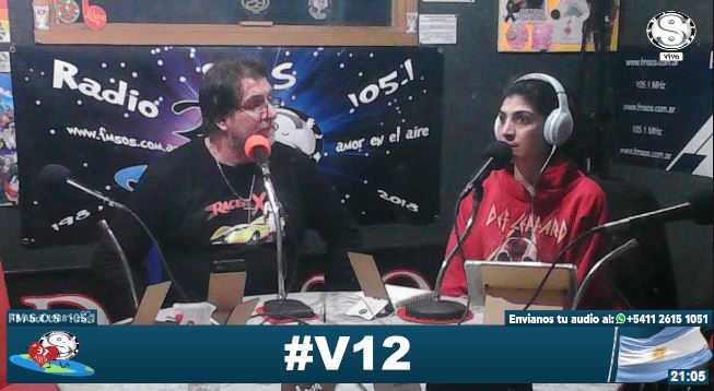 #V12
La #Actualidad del #Automovilismo está acá, los domingos y lunes a las 21
Hoy, todo lo que dejó la #F1 en #Imola, además #TCM #PickUps 
#Pilotos #Escuderías #Posiciones 
Con Fabio y <a href="/AbrilDiBlasi/">Abi</a> 
🔈 fmsos.com.ar/vivo
📻 fmsos.com.ar/app
✅ +54 9 11 2615-1051