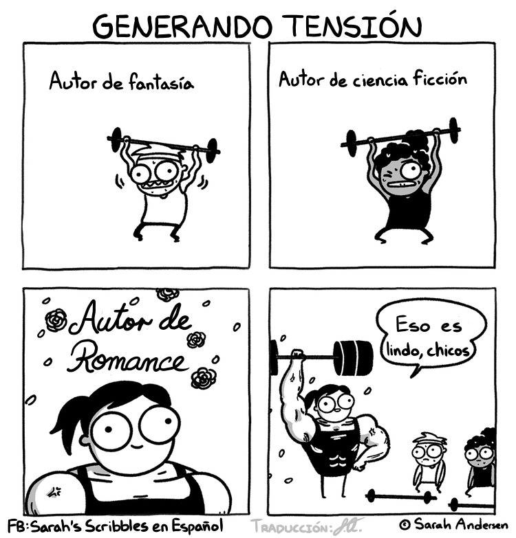 UNAM (@unam_mx) on Twitter photo ¿Quién dijo que escribir romance era fácil? Aquí se levantan pesas emocionales 😅❤️. #DosisDeHumor de <a href="/SarahCAndersen/">Sarah Andersen</a>. ¿Quién dijo que escribir romance era fácil? Aquí se levantan pesas emocionales 😅❤️. #DosisDeHumor de <a href="/SarahCAndersen/">Sarah Andersen</a>.