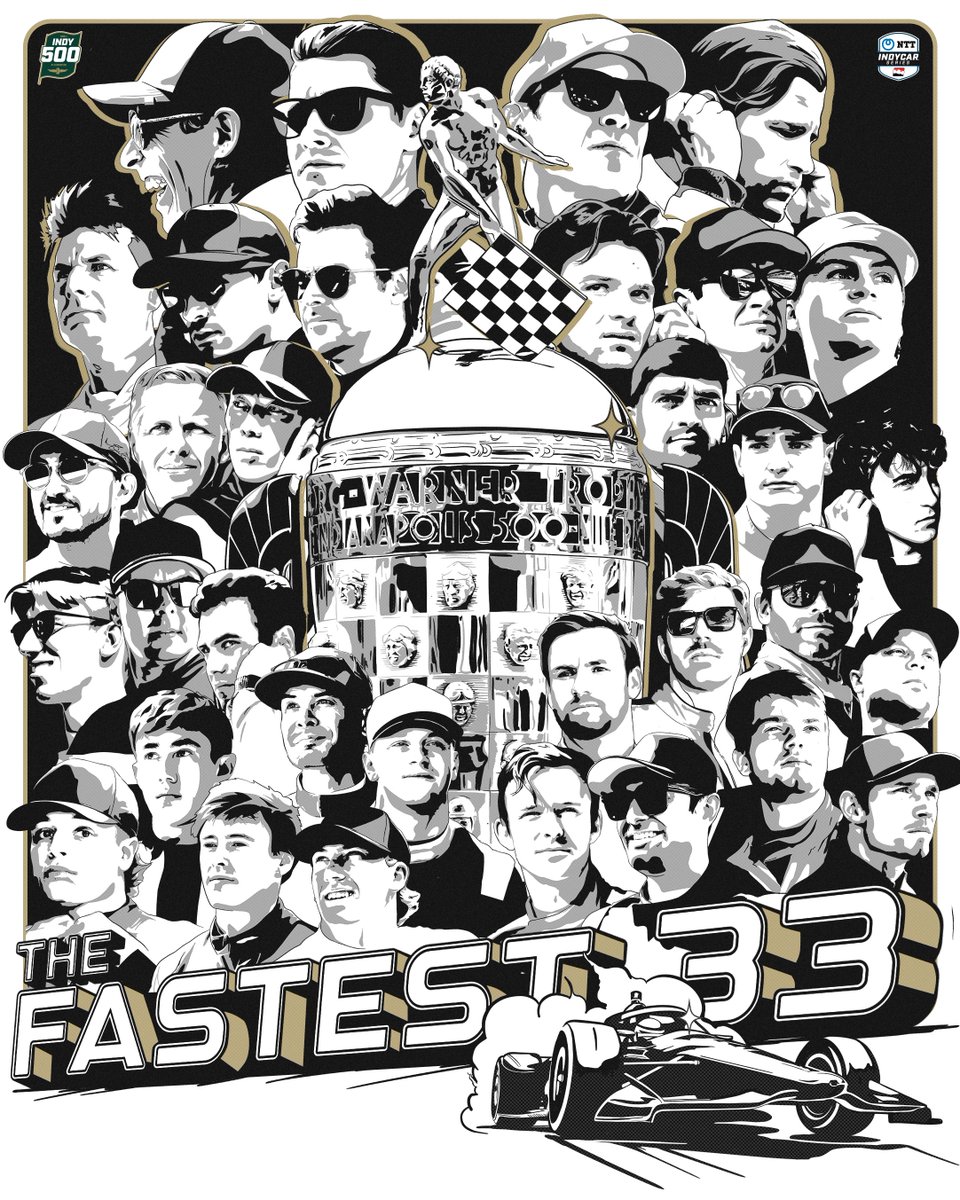 IndyCar's tweet photo. The greatest drivers. The greatest spectacle.
The Fastest 33. https://t.co/EruH391jaB