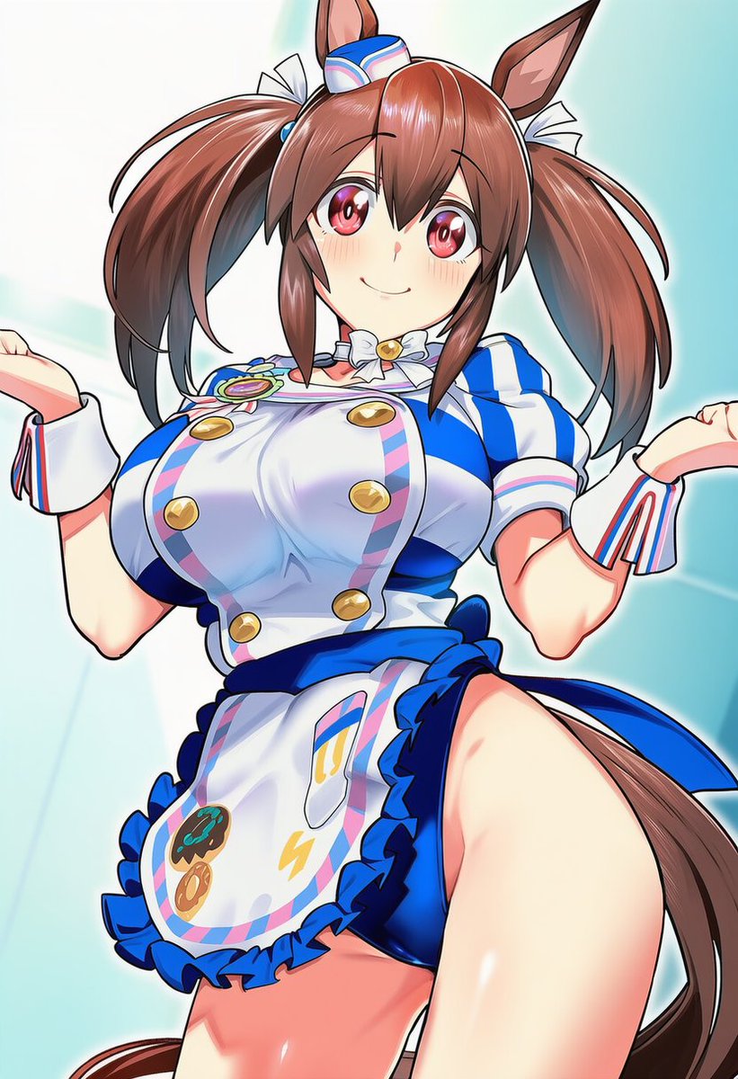 raredaze's tweet photo. 레오타드 승부복
부르봉은 치마를 벗으면 끝
#ウマ娘
#ウマ娘プリティーダービー
#AIイラスト https://t.co/9jwasjPXRy