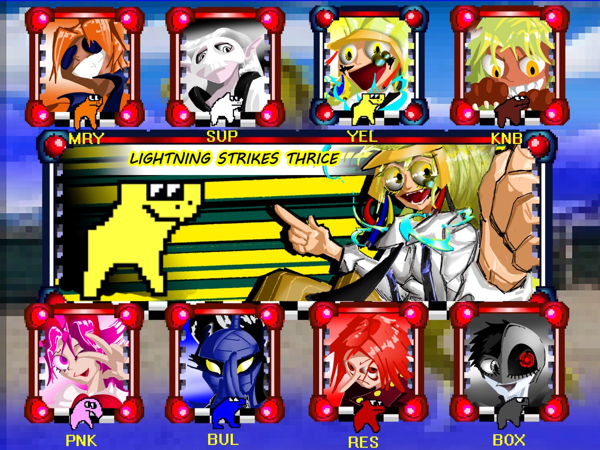 CreepazoidF's tweet photo. More boxart screens cleaned up
I'll be doing more character select renders next
#horseracetests https://t.co/rTWRqw6rcb