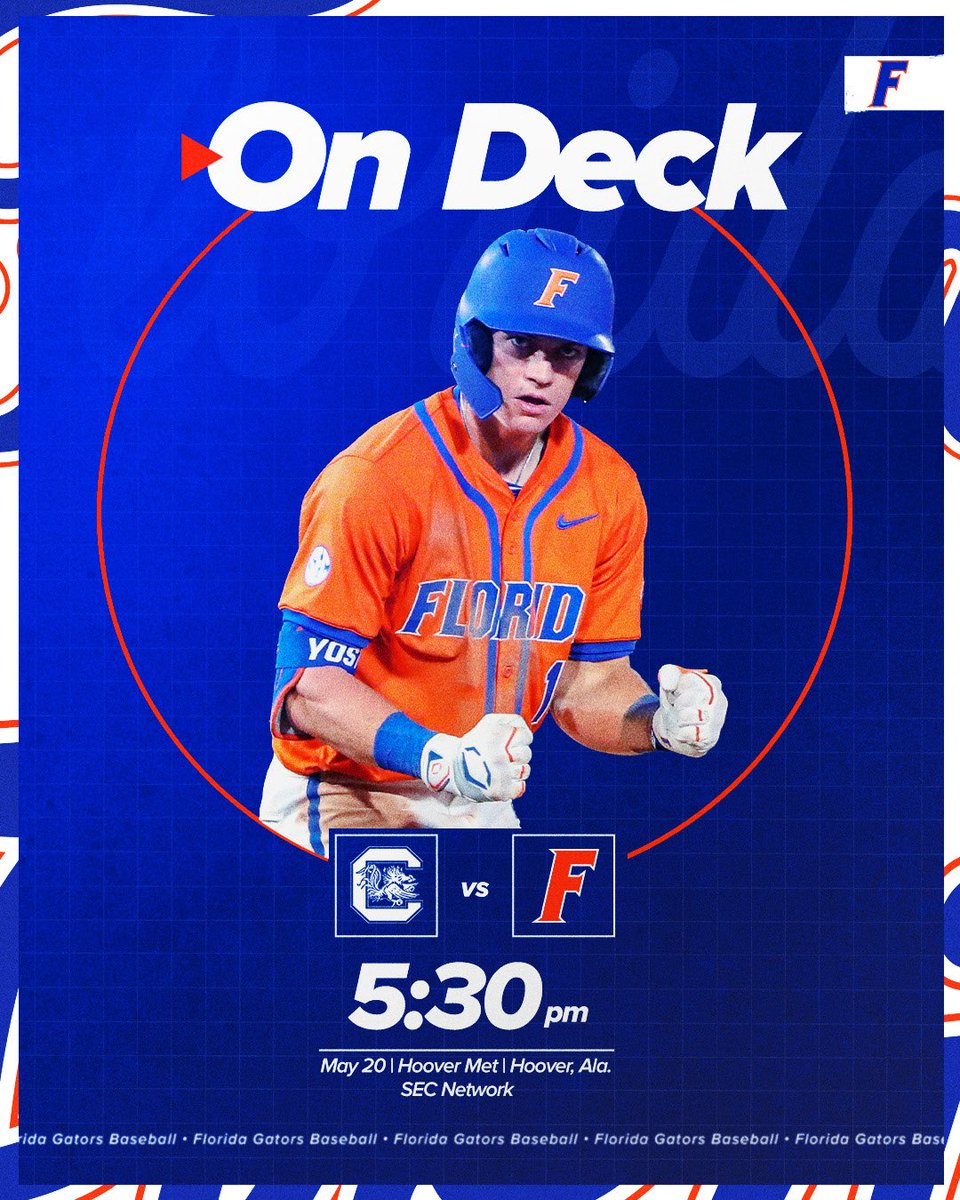 Postseason Primed 🗓️ 

#GoGators