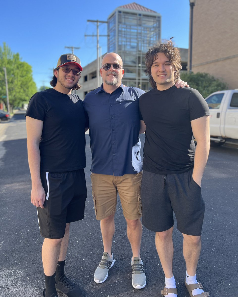 Ryan Bliss (@dblasphemy) on Twitter photo Our youngest (in the hat) is starting an internship this summer with <a href="/CaterpillarInc/">CaterpillarInc</a> so he will be living with his brother during the week. Jessie and I are probationary empty-nesters for the first time in 22 years.
Bittersweet 🎭 Our youngest (in the hat) is starting an internship this summer with <a href="/CaterpillarInc/">CaterpillarInc</a> so he will be living with his brother during the week. Jessie and I are probationary empty-nesters for the first time in 22 years.
Bittersweet 🎭