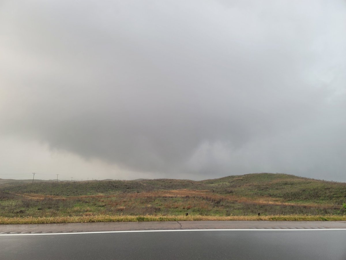 Tornado east of Kensley, KS