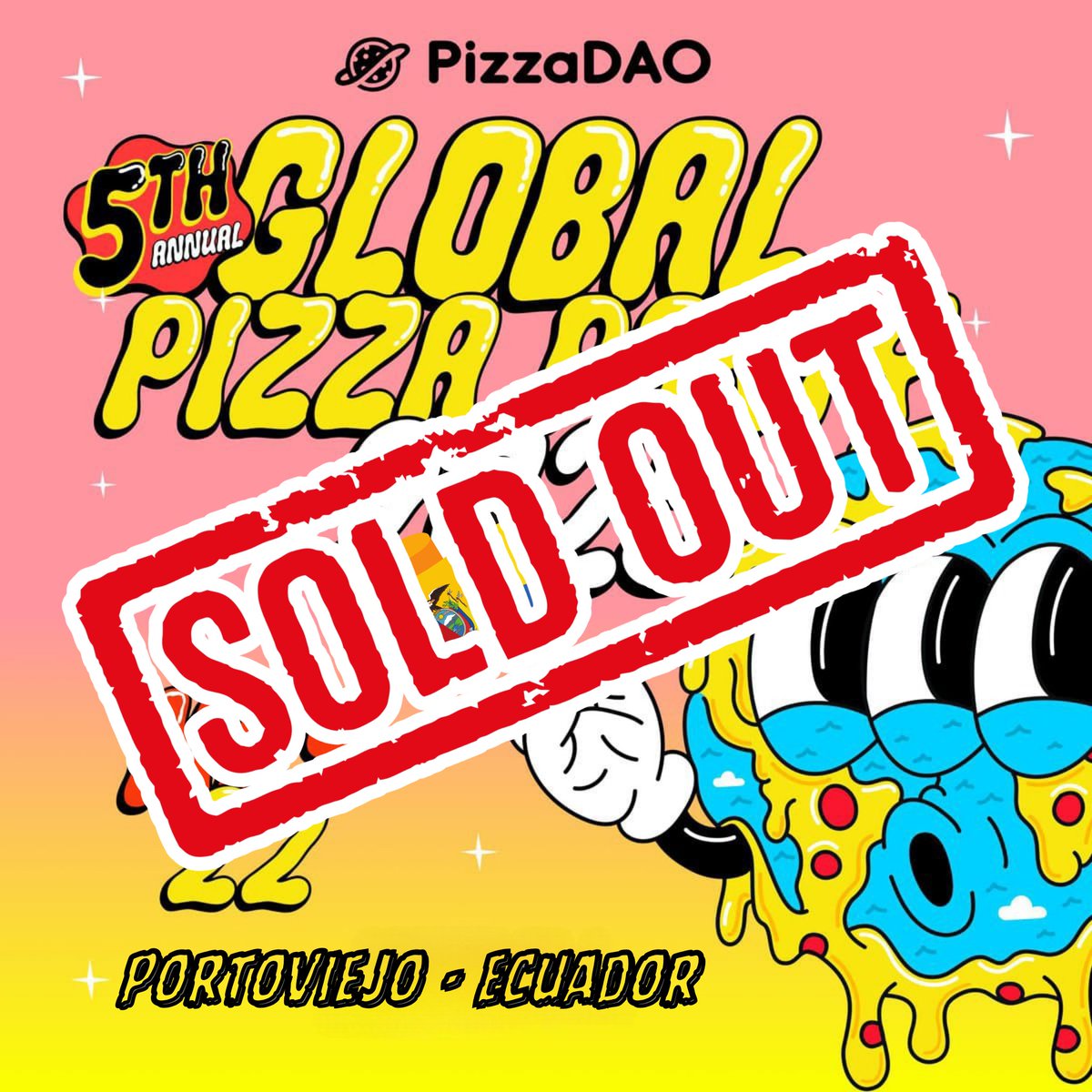 ¡Estamos Sold out en Portoviejo, Ecuador!

Se viene la Global Pizza Party 🍕, un evento web3 que va más allá de Bitcoin 🔥