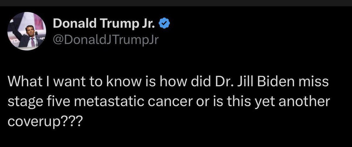 webb0412's tweet image. This is one of the @POTUS children. Waste of carbon if you ask me. Do better people. #Vile #Pathetic there are only 4 stages of prostate cancer. Y’all can add #uneducated to the list of things wrong with that carbon based ghoul. cancer.org/cancer/types/p…