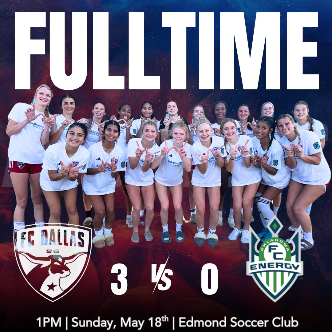 FC Dallas 2009G ECNL (U16) (@fcdallas09gecnl) on Twitter photo Nice way to end league play! #DTID
Next week: Kansas City
Scoresheet:
⚽️⚽️ @layla_iglesias19
⚽️ <a href="/catedemoor10/">Catelyn de Moor</a>
🅰️🅰️ <a href="/JordynHeathcock/">Jordyn Heathcock</a>
Shutout Squad:
@lolairisgk 🧤 <a href="/trin_morrow/">Trinity Morrow</a> <a href="/myamuniz11/">Mya Muniz 2028</a> @emersonbain @millzey_xvi @addisonshimmick @gracewetzel24
<a href="/FCDGirlsECNL/">FC Dallas Girls ECNL</a> Nice way to end league play! #DTID
Next week: Kansas City
Scoresheet:
⚽️⚽️ @layla_iglesias19
⚽️ <a href="/catedemoor10/">Catelyn de Moor</a>
🅰️🅰️ <a href="/JordynHeathcock/">Jordyn Heathcock</a>
Shutout Squad:
@lolairisgk 🧤 <a href="/trin_morrow/">Trinity Morrow</a> <a href="/myamuniz11/">Mya Muniz 2028</a> @emersonbain @millzey_xvi @addisonshimmick @gracewetzel24
<a href="/FCDGirlsECNL/">FC Dallas Girls ECNL</a>
