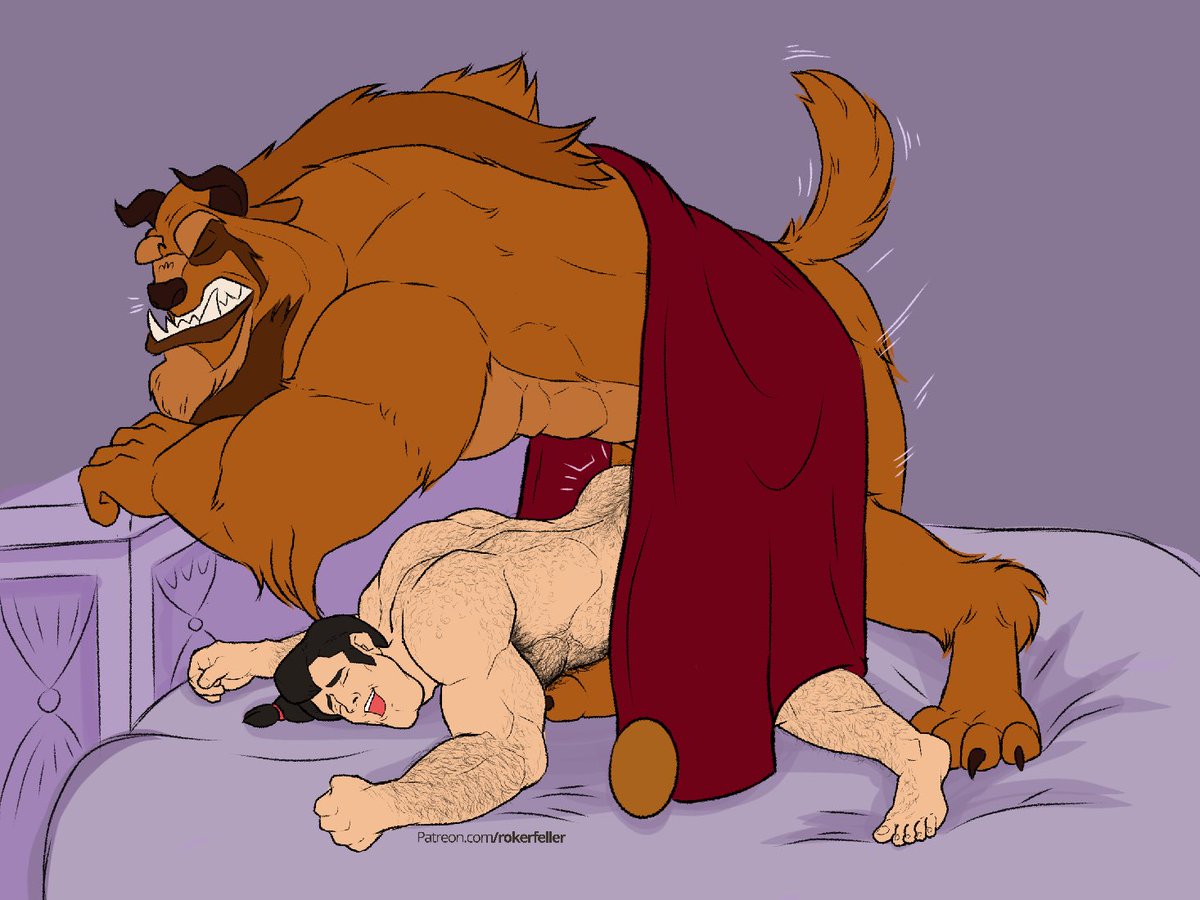 🐺You're the only one I can tie with, I needed this so much
💪🏻Turned into a Beast you got a monster cock, don't peel off yet 

🤧I'm still practicing furry, so excuse the anatomy and perspective 

patreon.com/RokerFeller