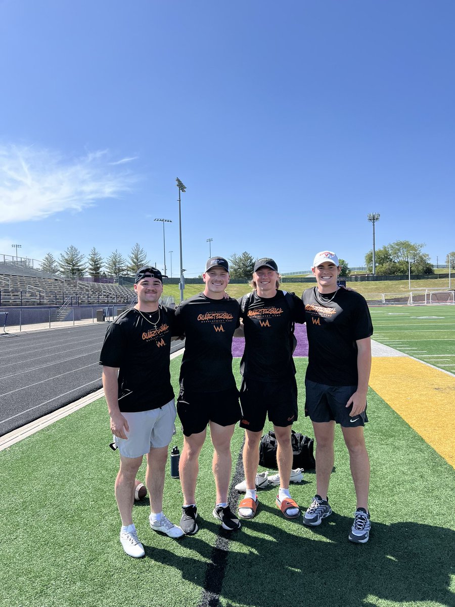 Great times with great people!! Year 3 of the <a href="/jteigland/">John Teigland</a> QB camp in the books!!🙏