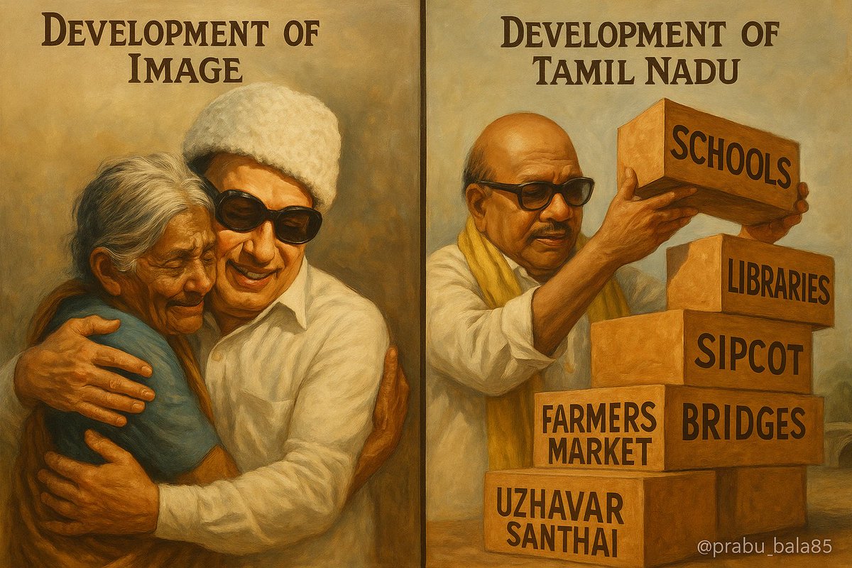 prabu_bala85's tweet photo. Architect of Tamilnadu Dr. Kalaignar
MGR ஆகறது easy 
கலைஞர் ஆகறது கஷ்டம் https://t.co/N5BEIDLgb9