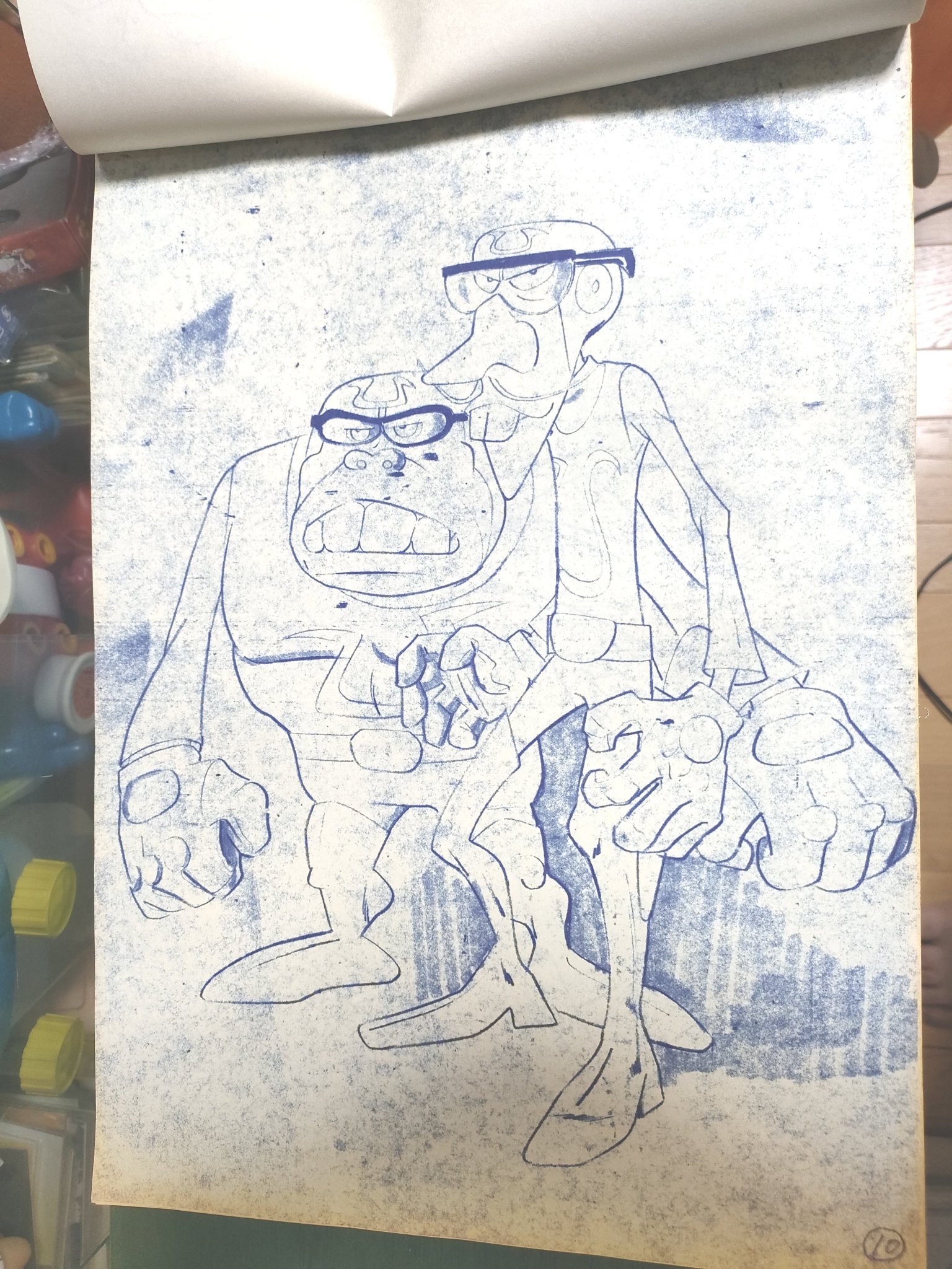 ☆設定資料 ヤットデタマン 天野喜孝先生/タイムボカン/タツノコプロ