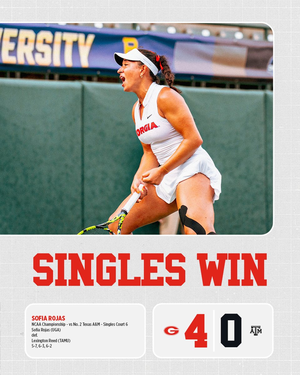 Georgia Women's Tennis tweet media