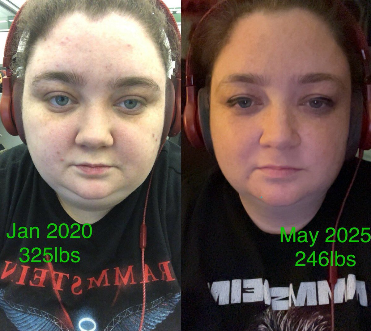 TheShelbutt's tweet photo. You may fail. You may restart. But all that matters is you keep trying, because change is possible. But it starts with changing your lifestyle. None of this came easy. I went through a crippling back injury in late 2020, I don’t take any medication. I changed my eating habits https://t.co/Y9KPW253aw