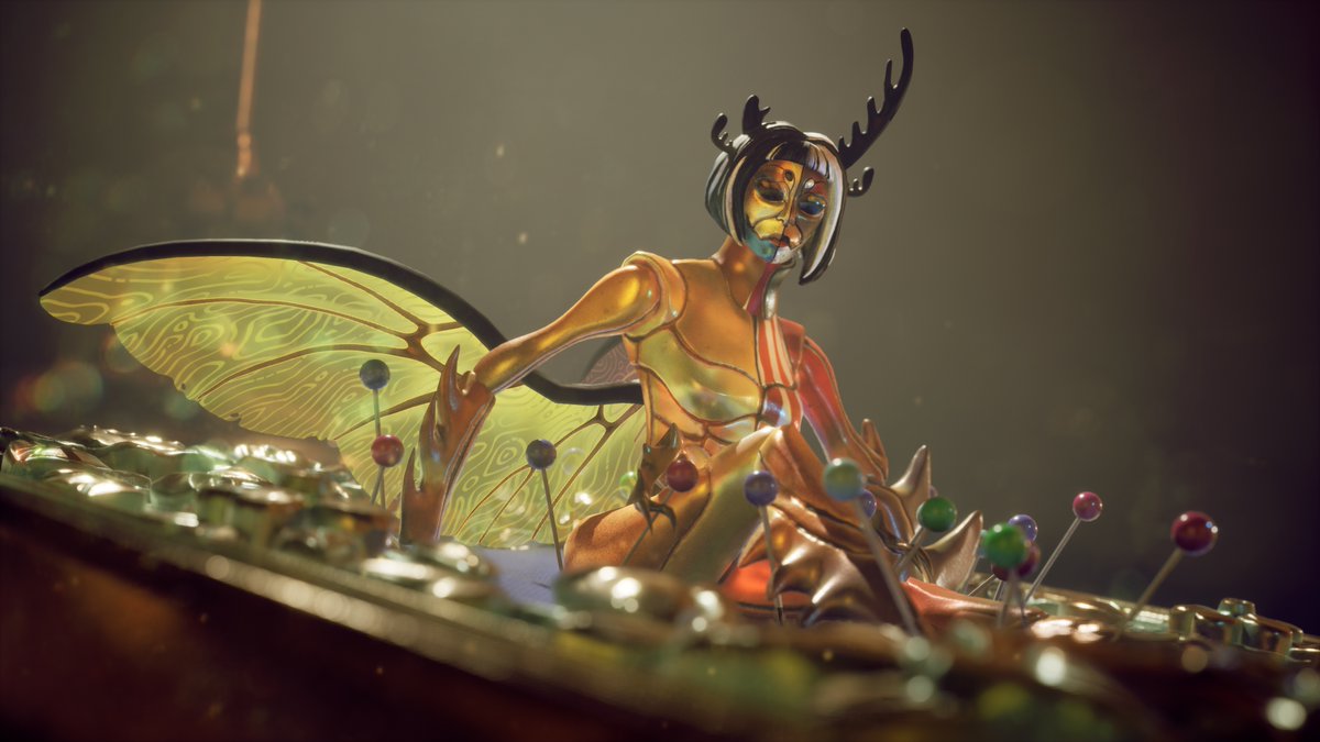 teorantula's tweet photo. The Taxidermist's Table - My first semester university brief done 🪲🐞 More breakdowns and info about them on my artstation https://t.co/fR4017OQgS https://t.co/iOt54ZNkWg