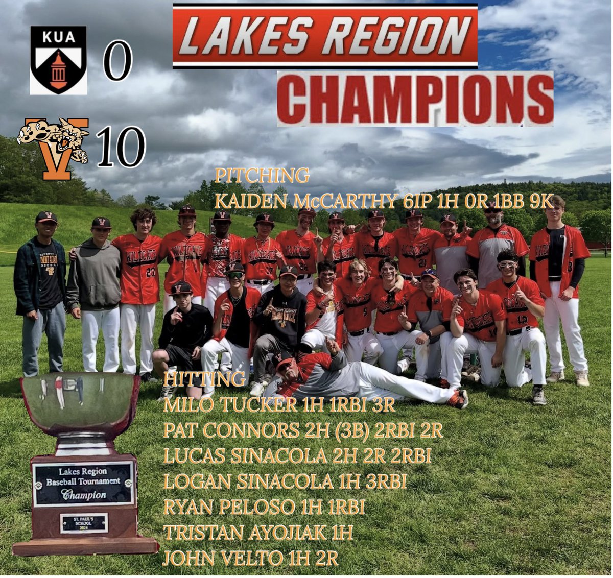 Vermont Academy Baseball tweet media