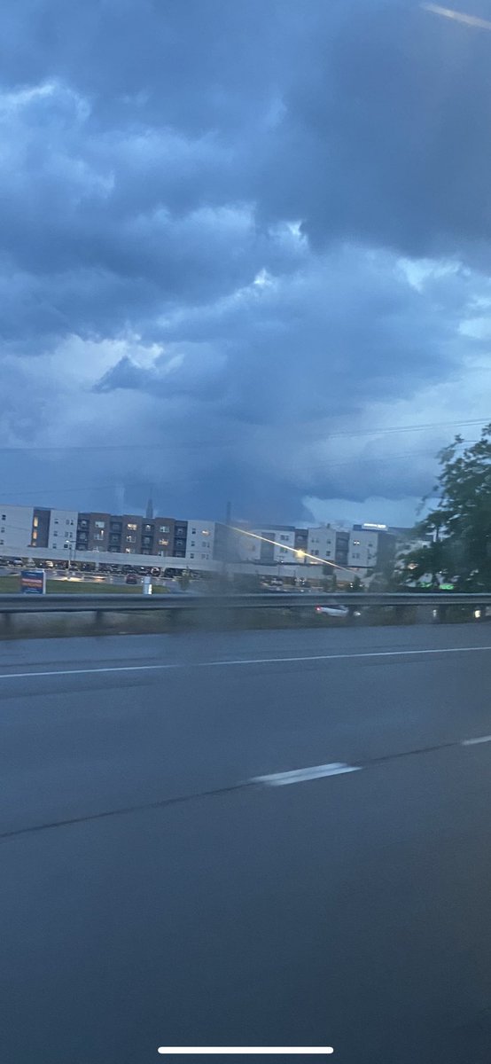 TrentsWeather's tweet photo. Ominous. On memorial parkway just exited Governors Drive looking south. @DanielleDozier @jeffcastlewx https://t.co/OHmCwJ64Kn