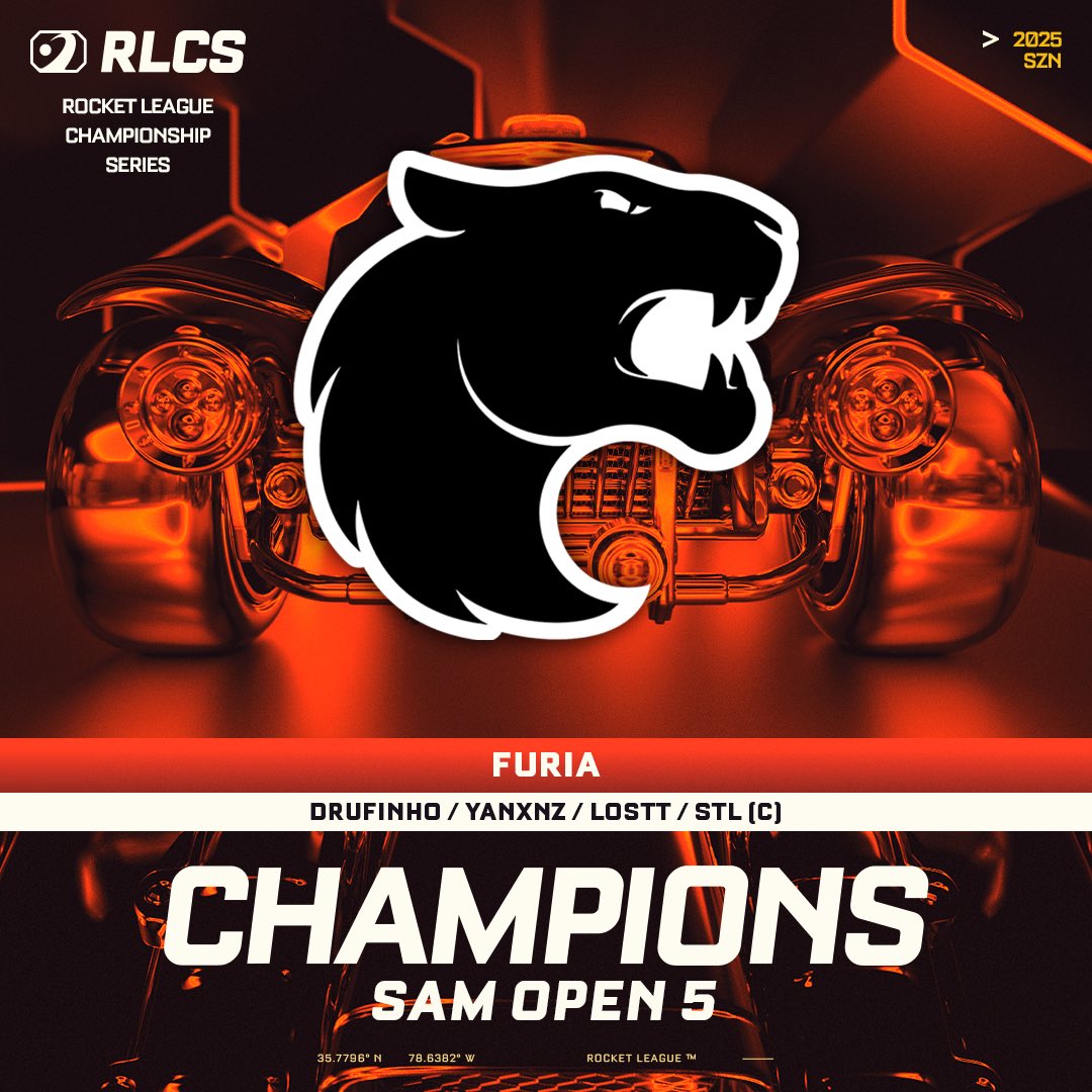 Rocket League Esports (@rlesports) on Twitter photo BACK ON TOP: <a href="/FURIA/">FURIA</a> ๐ซ
๐
<a href="/drufinho/">FURIA drufinho โก</a>
๐
<a href="/yanxnz/">yANXNZ^^</a>
๐
<a href="/Losttrl/">FURIA Lostt</a>
๐
<a href="/MateusSTL/">STL</a> (c) BACK ON TOP: <a href="/FURIA/">FURIA</a> ๐ซ
๐
<a href="/drufinho/">FURIA drufinho โก</a>
๐
<a href="/yanxnz/">yANXNZ^^</a>
๐
<a href="/Losttrl/">FURIA Lostt</a>
๐
<a href="/MateusSTL/">STL</a> (c)