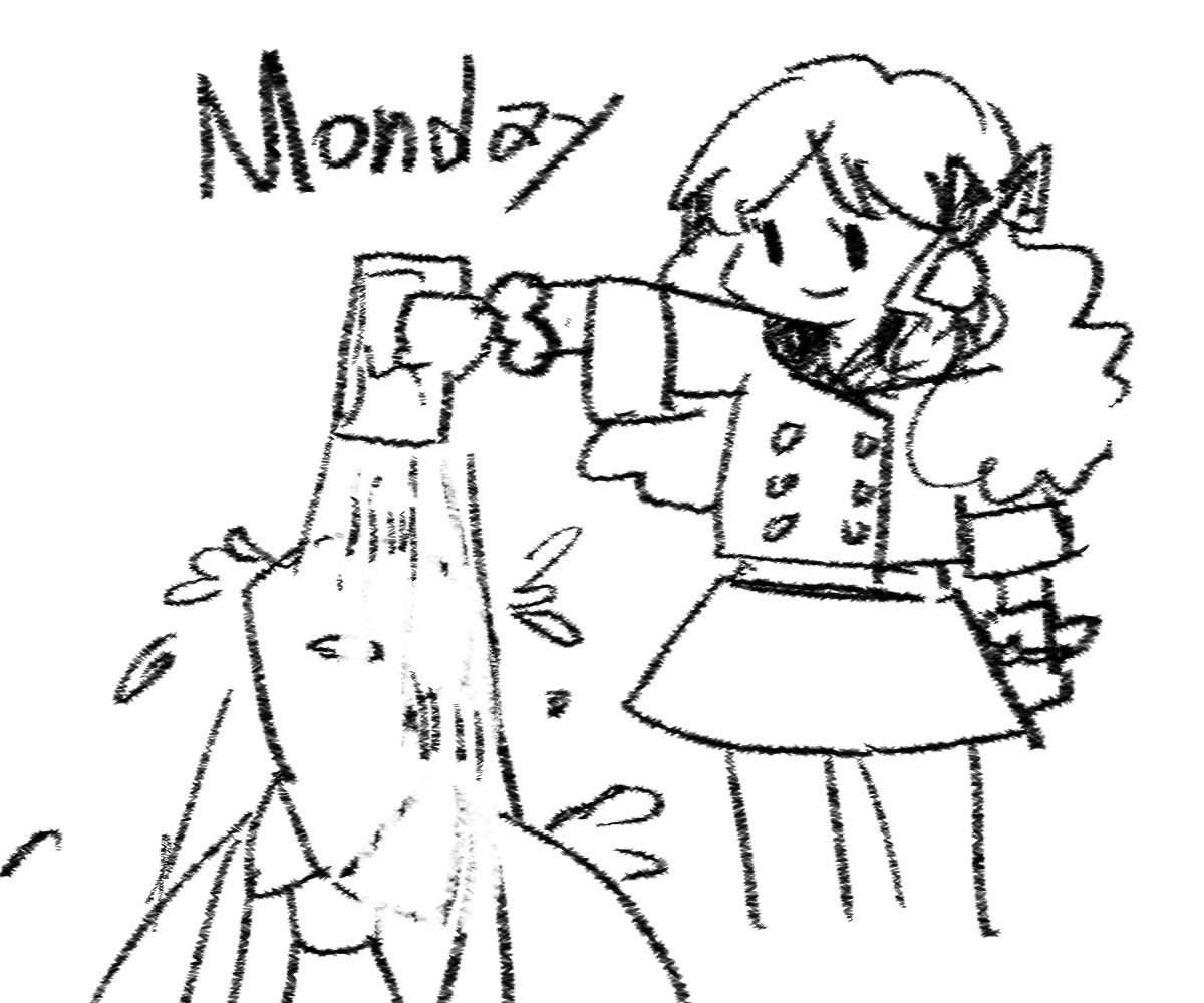 Aromdami's tweet photo. It's Monday producer

#ミリシタ #밀리시타 https://t.co/BRfyOfuMEj