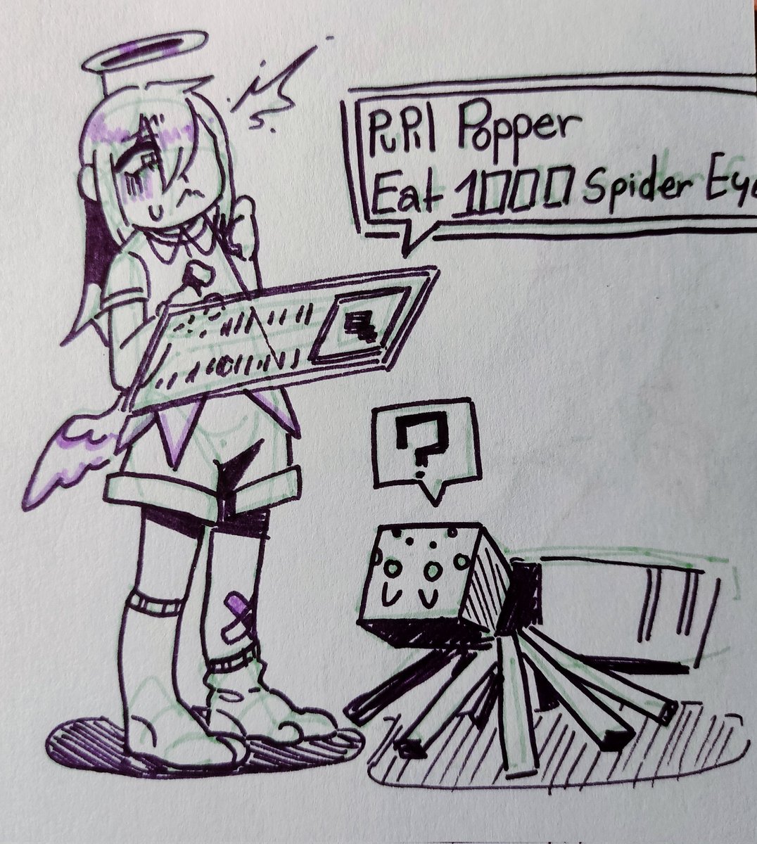Ch4Bunn's tweet photo. Every time I want to come back my pc dies so I had to use handdrawn instead
There's a mod (idk thr name) that gives u +1000 achievements and one of them give me this idea https://t.co/9DmWHDKnNC