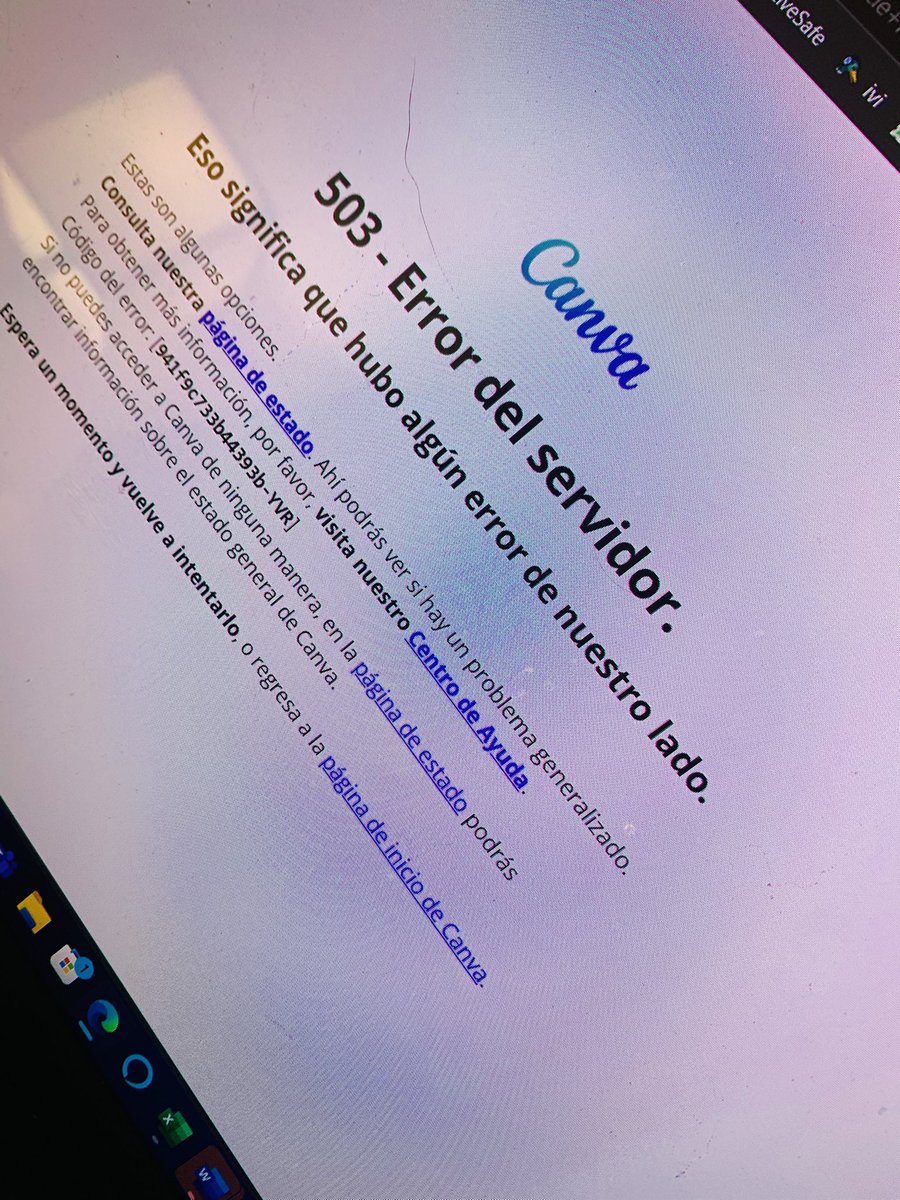 Ya se cayó #canva