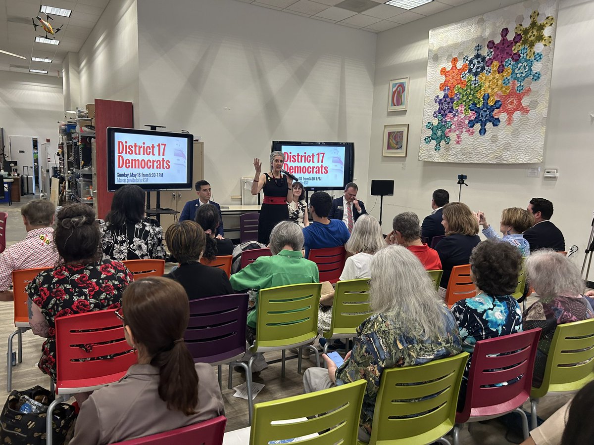 Andrew Friedson (@amfriedson) on Twitter photo Great to swing by the District 17 Town Hall this afternoon in Rockville!
Thanks to <a href="/CherylKagan/">Cheryl C. Kagan</a>, <a href="/palakovichcarr/">Delegate Julie Palakovich Carr</a>, <a href="/RySpiegel/">Ryan Spiegel</a> & <a href="/JoeVogel_/">Joe Vogel</a> for the updates.
Enjoyed seeing a number of residents and <a href="/KumarBarve/">Kumar Barve</a>, <a href="/Monique4RKV/">Mayor Monique Ashton</a>, <a href="/AdamVanGrack/">Adam Van Grack</a>, <a href="/Yamilrx/">Yamil Hernández</a>, <a href="/BarryJacksonCM/">Rockville City Councilmember Barry Jackson</a> & Sheriff Uy. Great to swing by the District 17 Town Hall this afternoon in Rockville!
Thanks to <a href="/CherylKagan/">Cheryl C. Kagan</a>, <a href="/palakovichcarr/">Delegate Julie Palakovich Carr</a>, <a href="/RySpiegel/">Ryan Spiegel</a> & <a href="/JoeVogel_/">Joe Vogel</a> for the updates.
Enjoyed seeing a number of residents and <a href="/KumarBarve/">Kumar Barve</a>, <a href="/Monique4RKV/">Mayor Monique Ashton</a>, <a href="/AdamVanGrack/">Adam Van Grack</a>, <a href="/Yamilrx/">Yamil Hernández</a>, <a href="/BarryJacksonCM/">Rockville City Councilmember Barry Jackson</a> & Sheriff Uy.