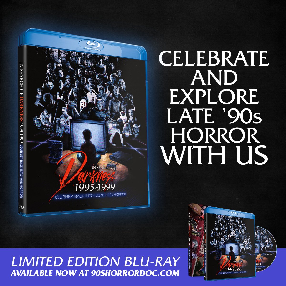 🎬💀 Be Part of Horror History.
In Search of Darkness: 1995–1999 is officially available for pre-order — and this is your chance to leave your mark.

🩸 Order now and get your name in the credits. This offer ends June 9th!

👉 Link in the Bio 90sHorrorDoc.com