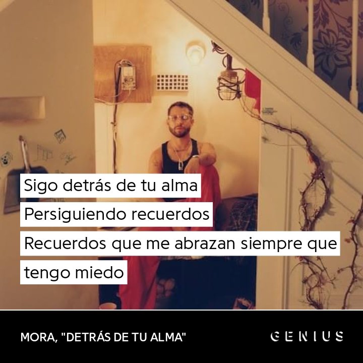 DETRÁS DE TU ALMA - Mora