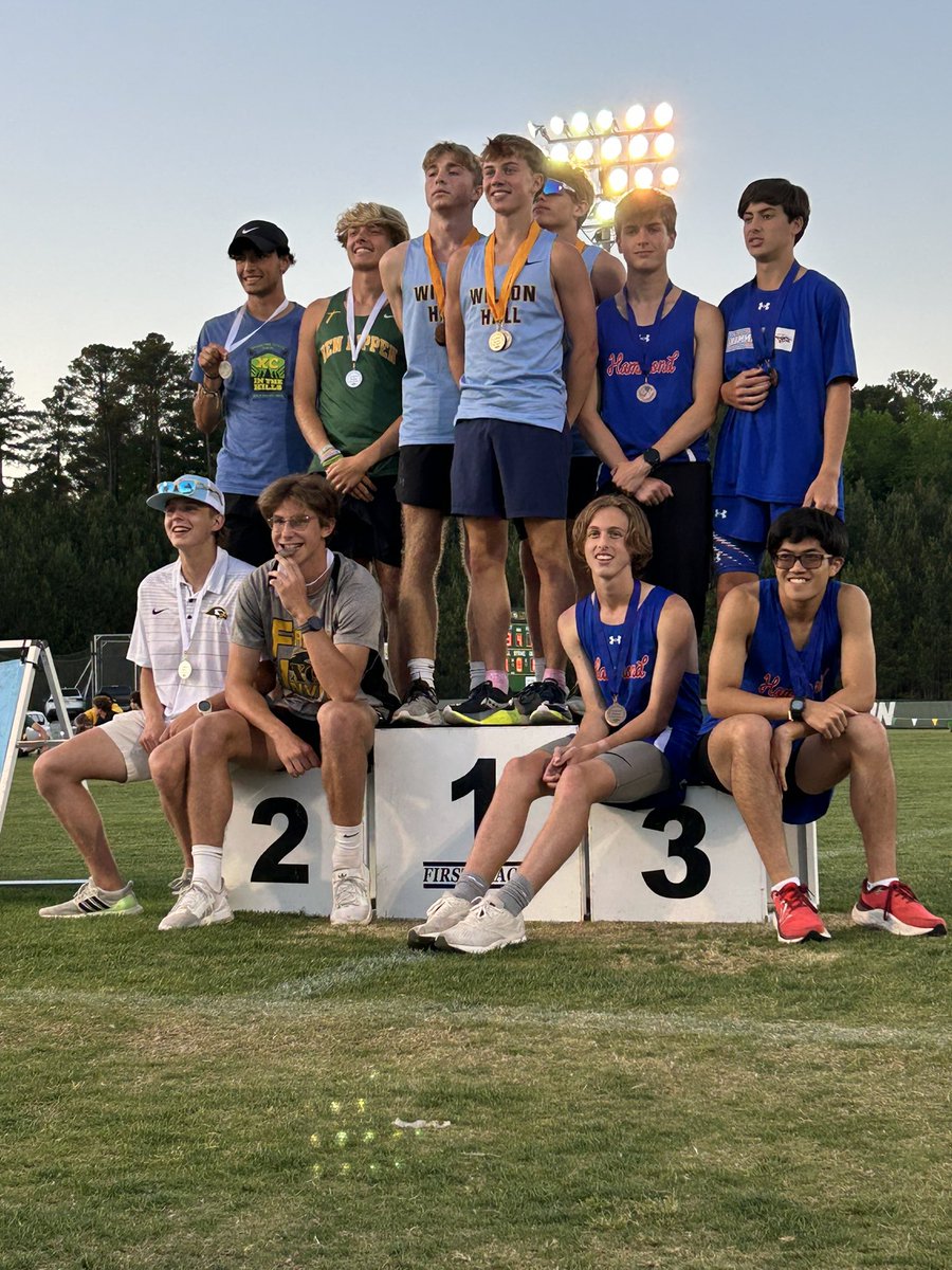 2nd place finish for our boys 4x800! Great job guys!

Jonathan Rios, John Mark Putnam, Joe Kull and Andrew Drake

#presstowardsthemark