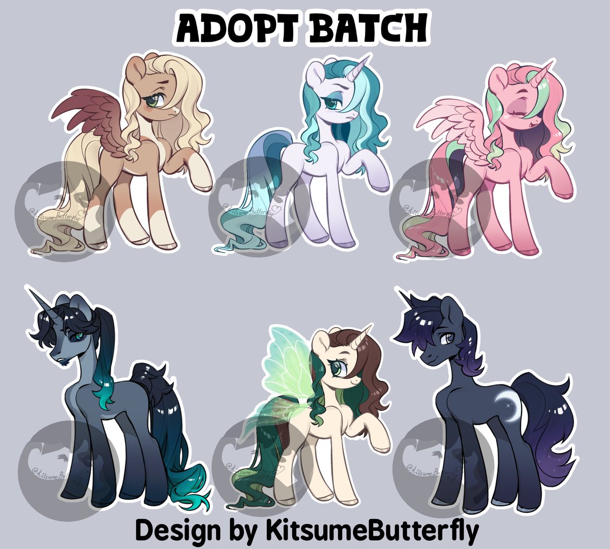 KitsumeButterfy's tweet photo. Quick Qdopt Batch #1
They will be $27 each! Get 2 for $50! Just need some funds for bills and my Cats needs. (Like cat litter and cat food)
#KitsuAdopt #mlpadopt #mlpadoptable #mlpadopts #mlpadoptables https://t.co/GkTy4MCzHP