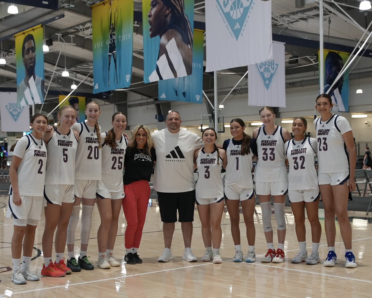 Utah Lady Prospects (@utladyprospects) on Twitter photo 16u finish Adidas Sessions 1 & 2 at 6-2 in Pool A. <a href="/3SSBGCircuit/">3Stripes Select Basketball Girls Circuit</a> 16u finish Adidas Sessions 1 & 2 at 6-2 in Pool A. <a href="/3SSBGCircuit/">3Stripes Select Basketball Girls Circuit</a>