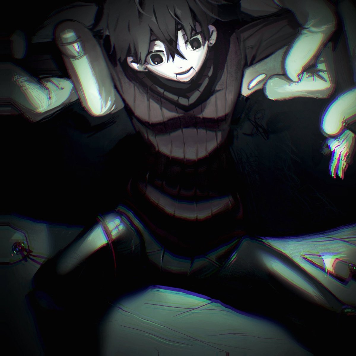 halfassedt3a's tweet image. My friend said something about how Tsugino is like a hollow doll that yearns to be played with and it’s been sitting and stinking in my brain for a whole month. #ZENORemake